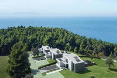 Roskoshnaja villa v komplekse iz treh domov, Kassandra, Grecija