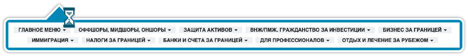 Основное меню