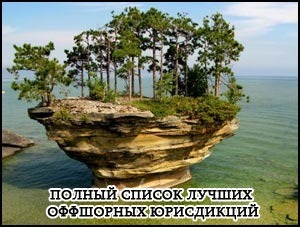 ПОЛНЫЙ СПИСОК ЛУЧШИХ ОФФШОРНЫХ ЮРИСДИКЦИЙ