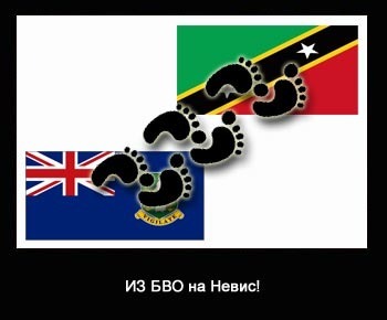 Пришло время сменить юрисдикцию с БВО на Невис!!!