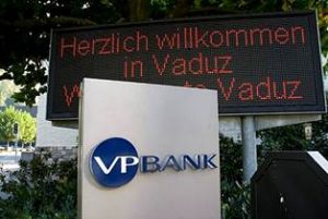 Швейцарский счет в VP Bank