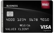 BB&T Visa Business Credit Card