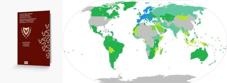 Безвизовые страны для граждан Кипра к сведению претендентов на кипрский паспорт