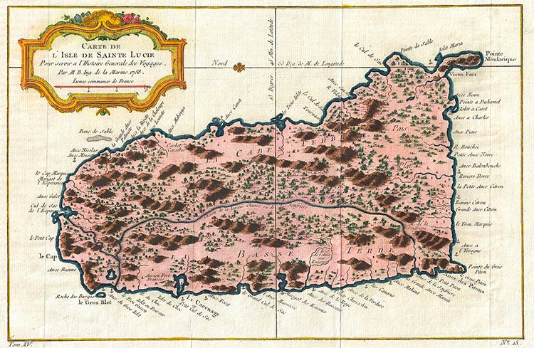 Карта 1758 года