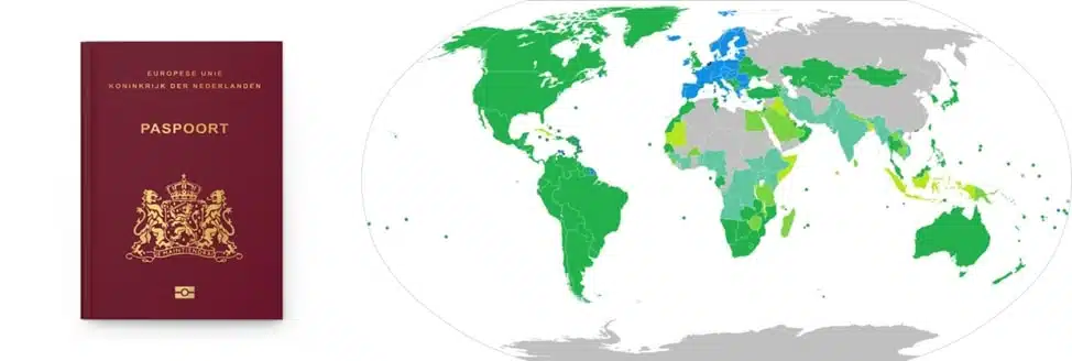 Безвизовые страны для граждан Голландии