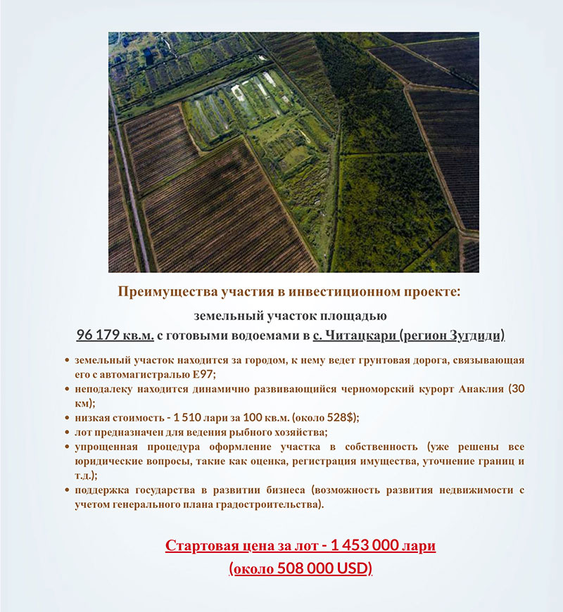 проект в селе Зугдиди