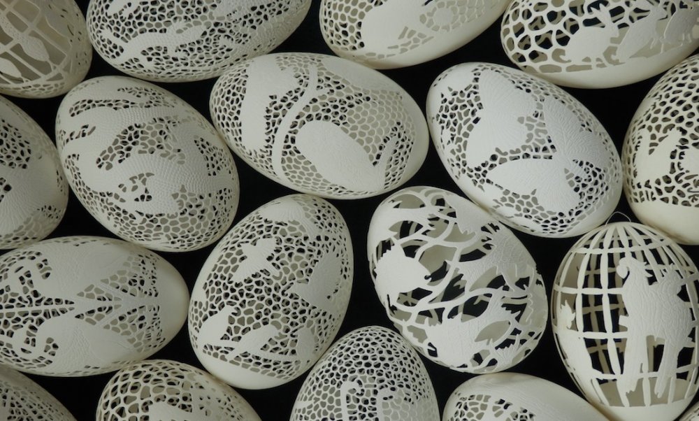 Easter Egg Market in Eberbach Abbey