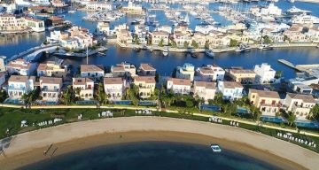 Виллы в элитном комплексе Peninsula и Island Villas с собственными причалами в Лимассоле и правом на гражданство Кипра