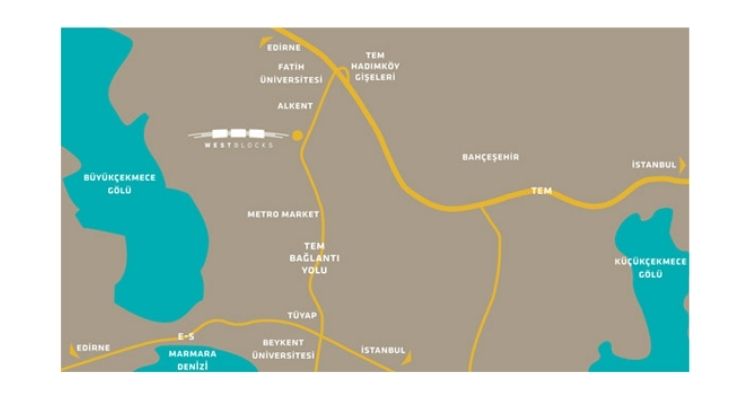 картинка - Пересечения автомагистралей ТЕА и E-5