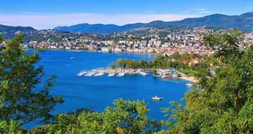 Швейцарские виллы с видом на озеро Лугано