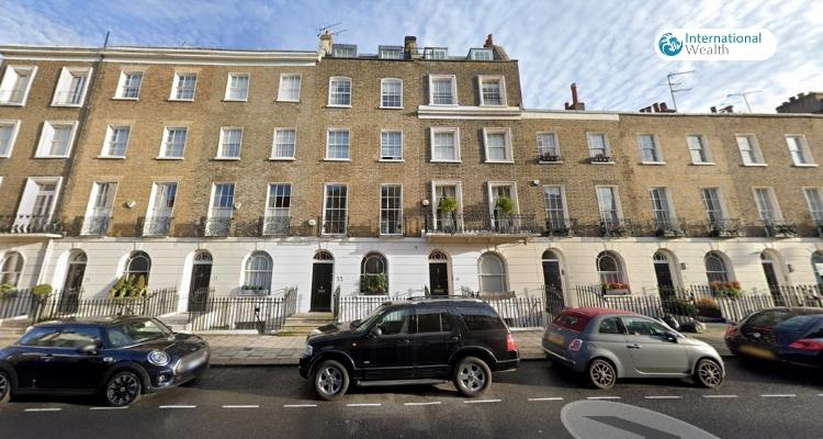 Таунхаус Eaton Terrace в элитном районе Лондона