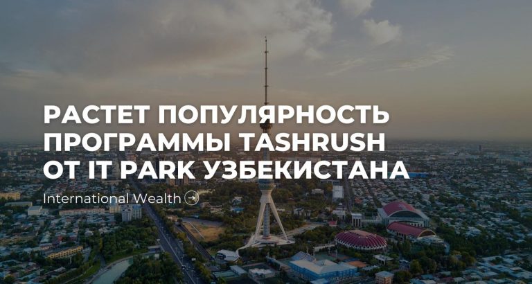 В Узбекистане начали выдавать ИТ-визу для программы TashRush от местного IT Park