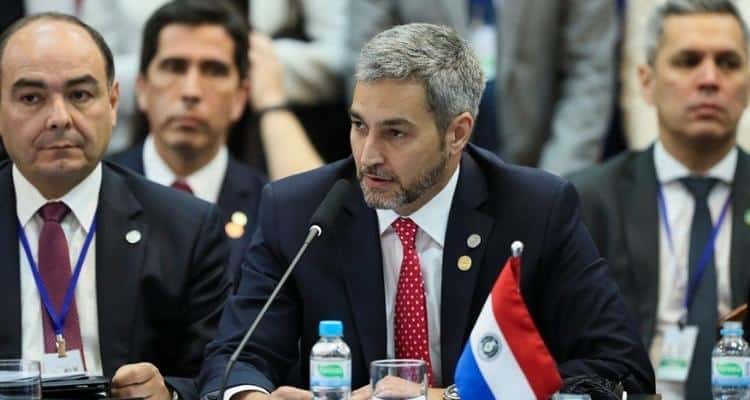 парагвайский президент Марио Абдо Бенитес