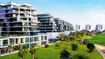 Трехспальная вилла Golf Town в элитном районе DAMAC Hills Дубай
