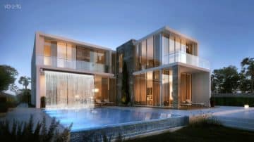 Люксовое поместье в Дубае – вилла для аристократов TRUMP VILLAS с ВНЖ на 10 лет