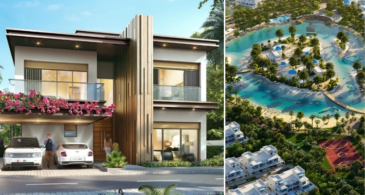 Пятиспальная вилла в DAMAC Lagoons Дубай по минимальной цене застройщика