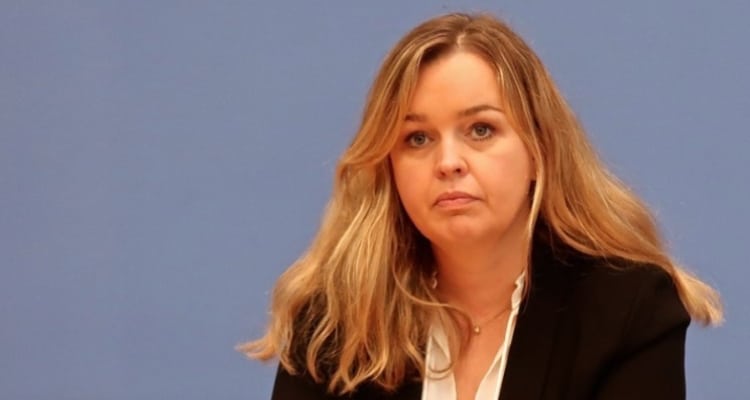 Пресс-секретарь МИД Германии Андреа Зассе