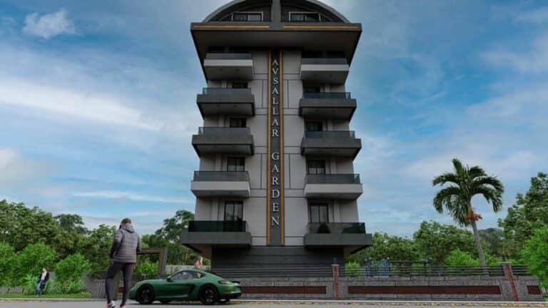 Квартиры в ЖК Avsallar Garden, Аланья под программу ВНЖ Турции