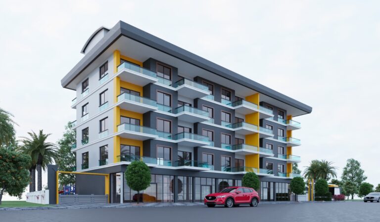 Квартиры в новом ЖК Celik Residence 2 в Алании под программу ВНЖ Турции
