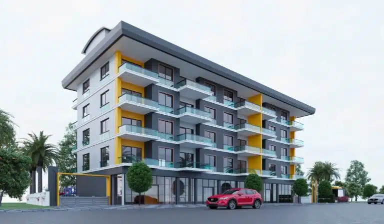 Квартиры в новом ЖК Celik Residence 2 в Алании под программу ВНЖ Турции