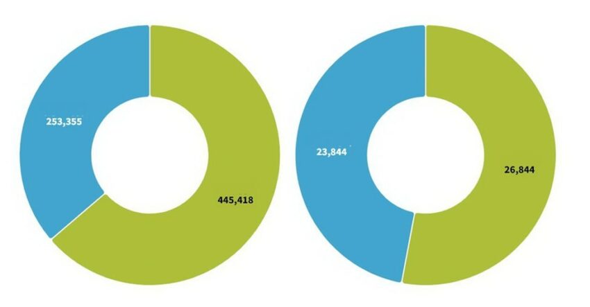 Статистика выдачи студенческих виз в США в 2023 году