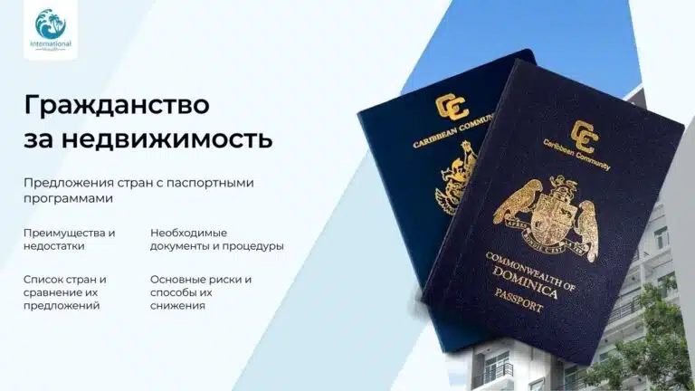 Где инвестору получить гражданство за покупку недвижимости в 2026 году?