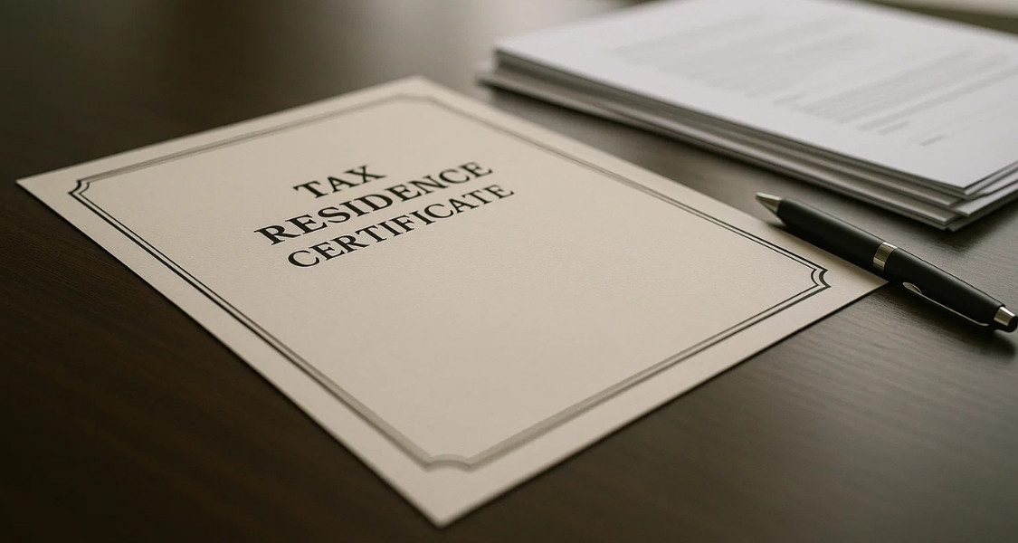 Tax Residence Certificate