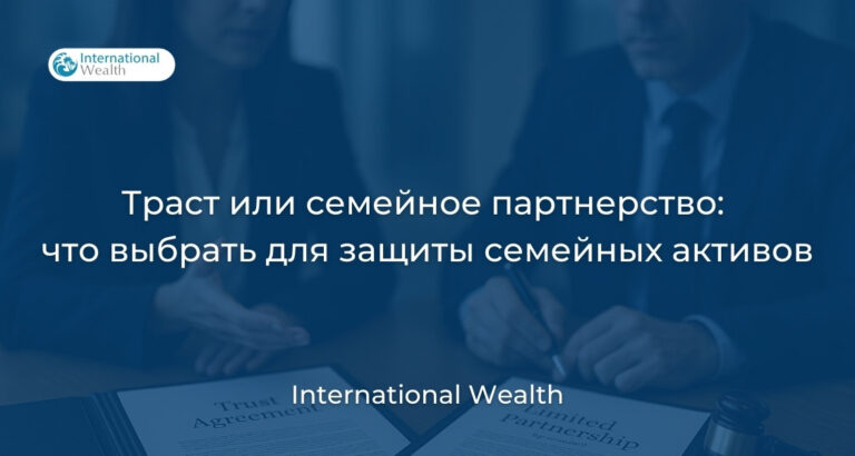 Траст или ограниченное партнерство: что выбрать для управления семейным капиталом?