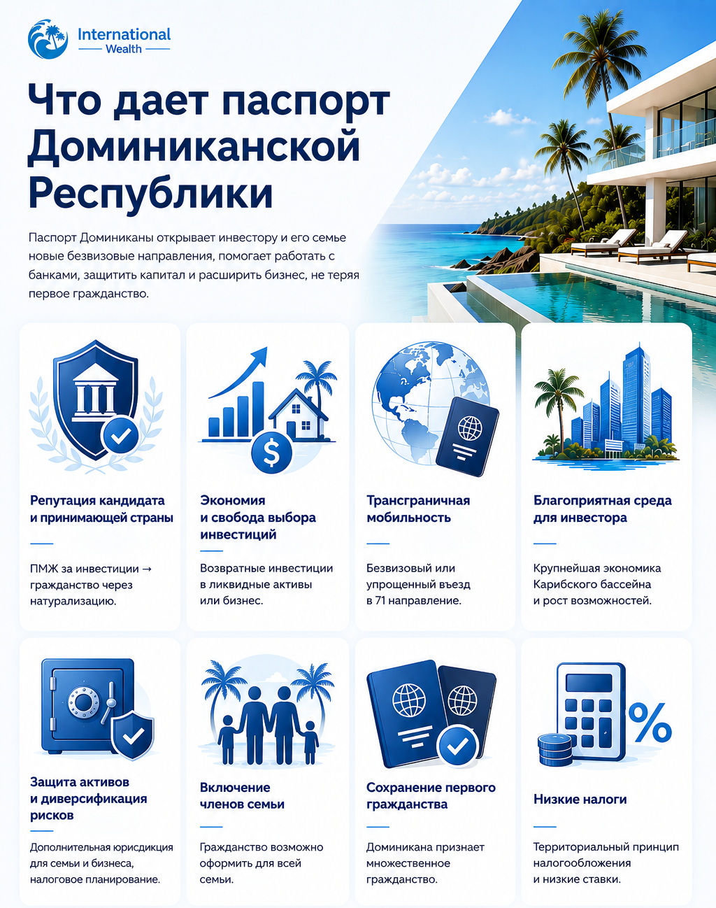 Что дает паспорт Доминиканы