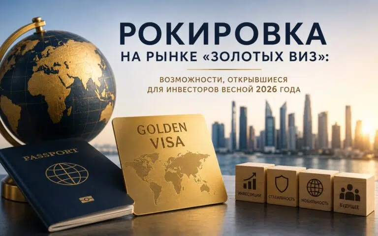Рокировка на рынке «золотых виз»: возможности, открывшиеся для инвесторов весной 2026 года
