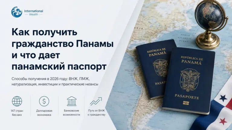 Гражданство Панамы: что дает панамский паспорт и как его получить за инвестиции в ВНЖ и ПМЖ