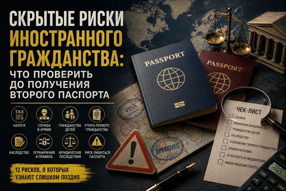 Риски получения иностранного гражданства