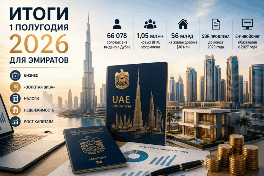 Итоги первого полугодия в ОАЭ