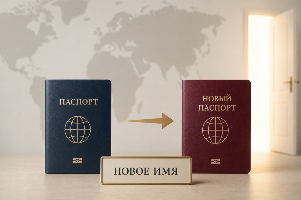 Новый паспорт - новое имя